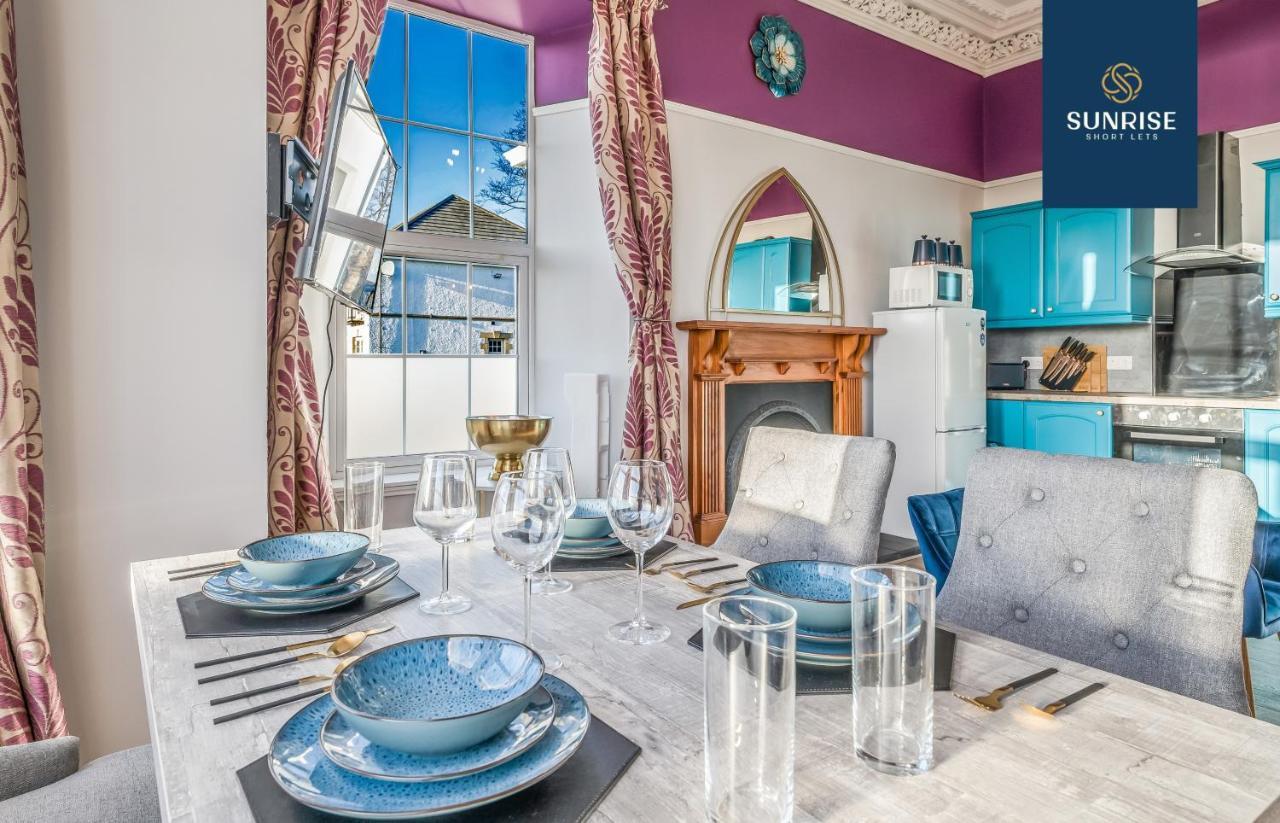 Presidential Apartment, Family Home, Luxury Bedrooms, 2 Rooms, 1 King Bed, 2 Single Beds, Free Wifi, Free Parking, Tourists, Business Travelers, Relocation, Beautiful River Views, - Long Stays, Invoice And Reduced Price Are Only Via Sunrise Short Let Dundee Dış mekan fotoğraf