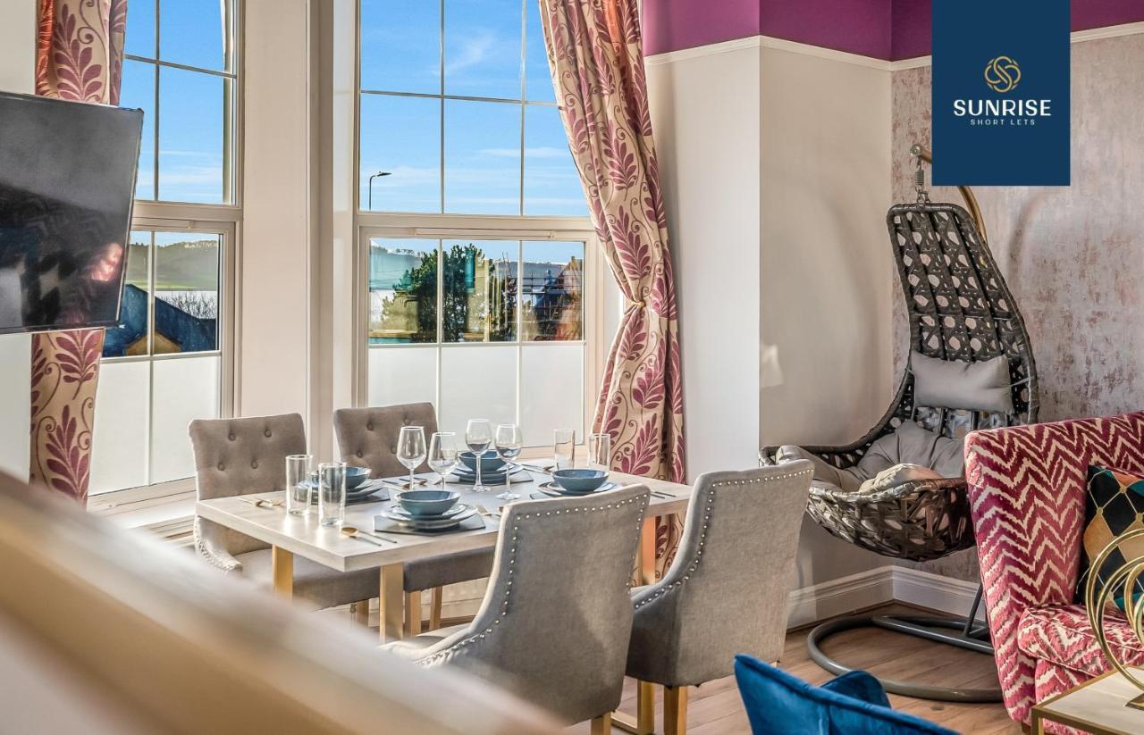 Presidential Apartment, Family Home, Luxury Bedrooms, 2 Rooms, 1 King Bed, 2 Single Beds, Free Wifi, Free Parking, Tourists, Business Travelers, Relocation, Beautiful River Views, - Long Stays, Invoice And Reduced Price Are Only Via Sunrise Short Let Dundee Dış mekan fotoğraf