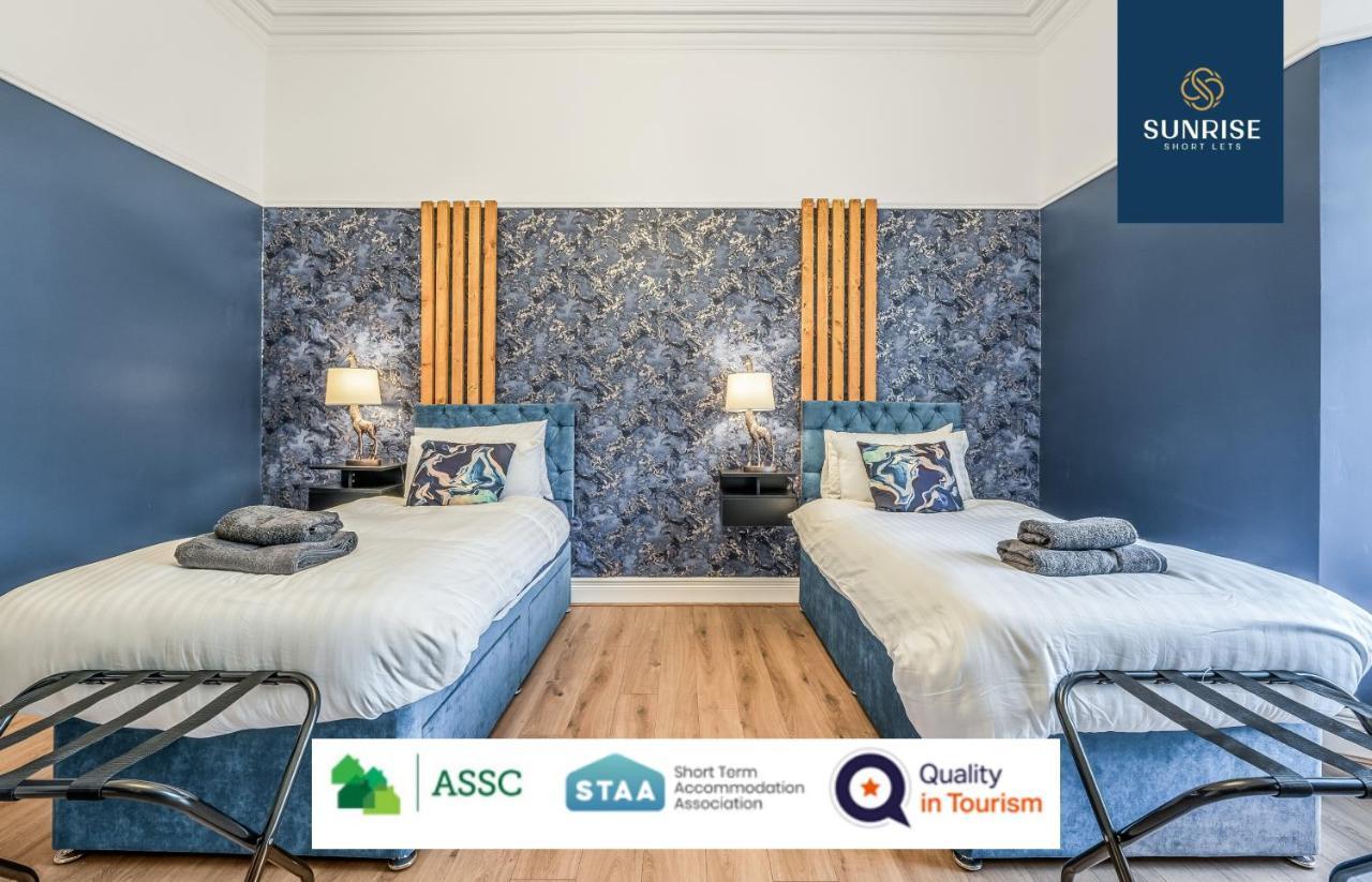 Presidential Apartment, Family Home, Luxury Bedrooms, 2 Rooms, 1 King Bed, 2 Single Beds, Free Wifi, Free Parking, Tourists, Business Travelers, Relocation, Beautiful River Views, - Long Stays, Invoice And Reduced Price Are Only Via Sunrise Short Let Dundee Dış mekan fotoğraf